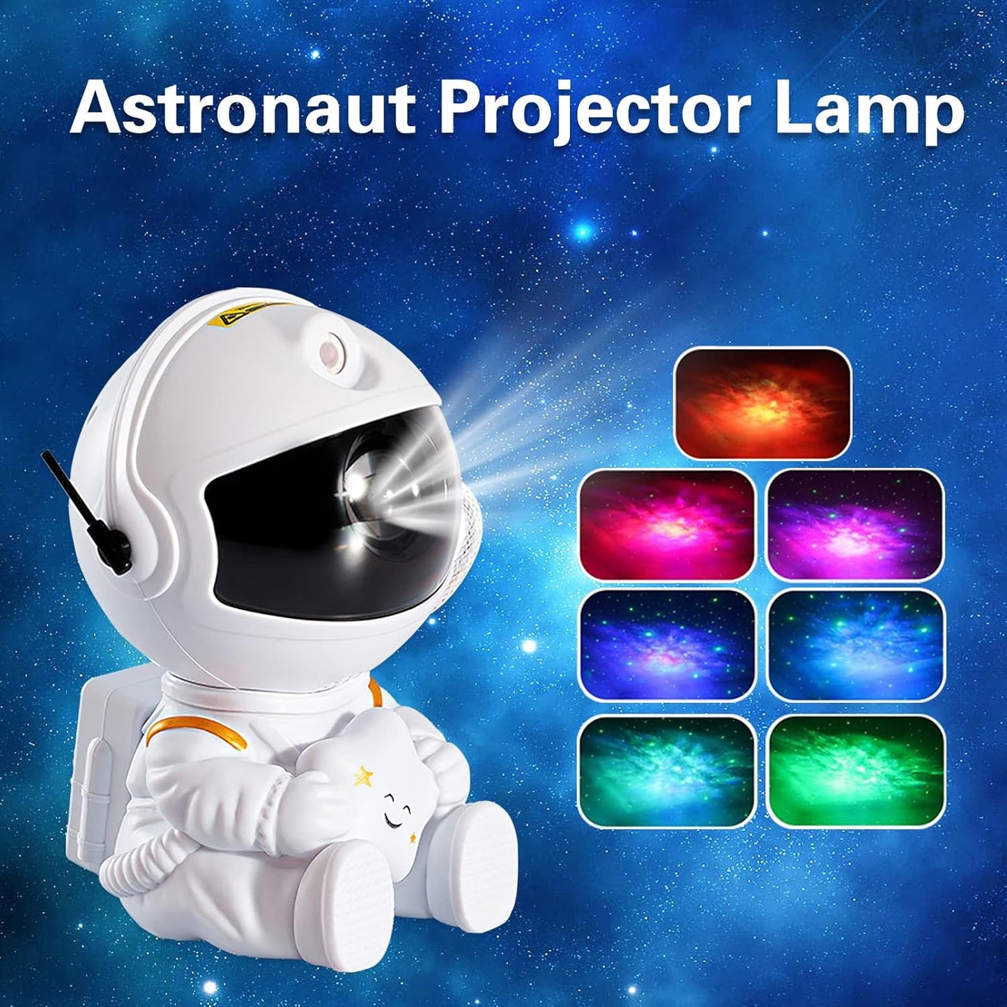 Proyector Lámpara Led Galaxia Astronauta